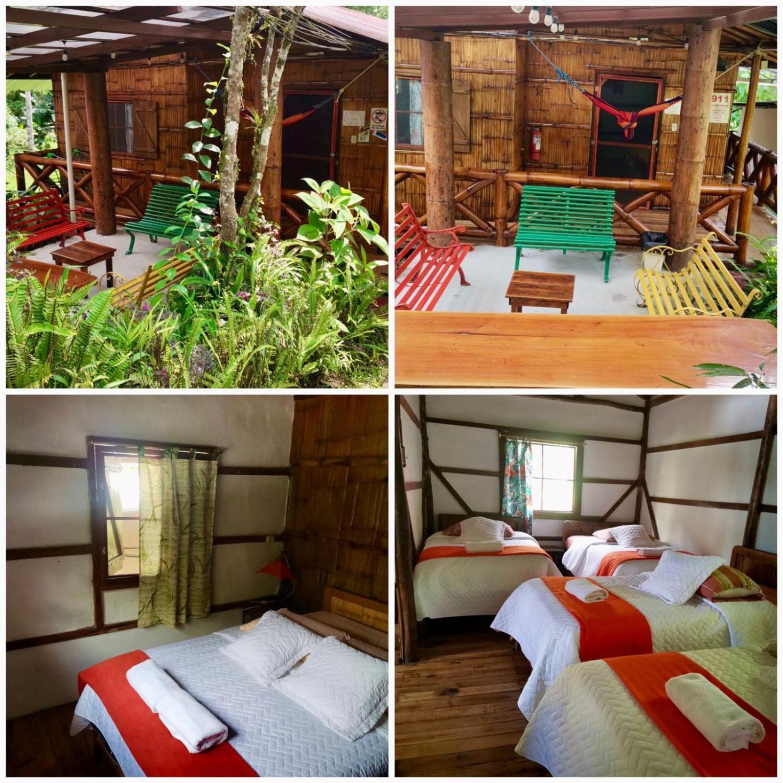 Cabanas Bambu Mindo Esterno foto