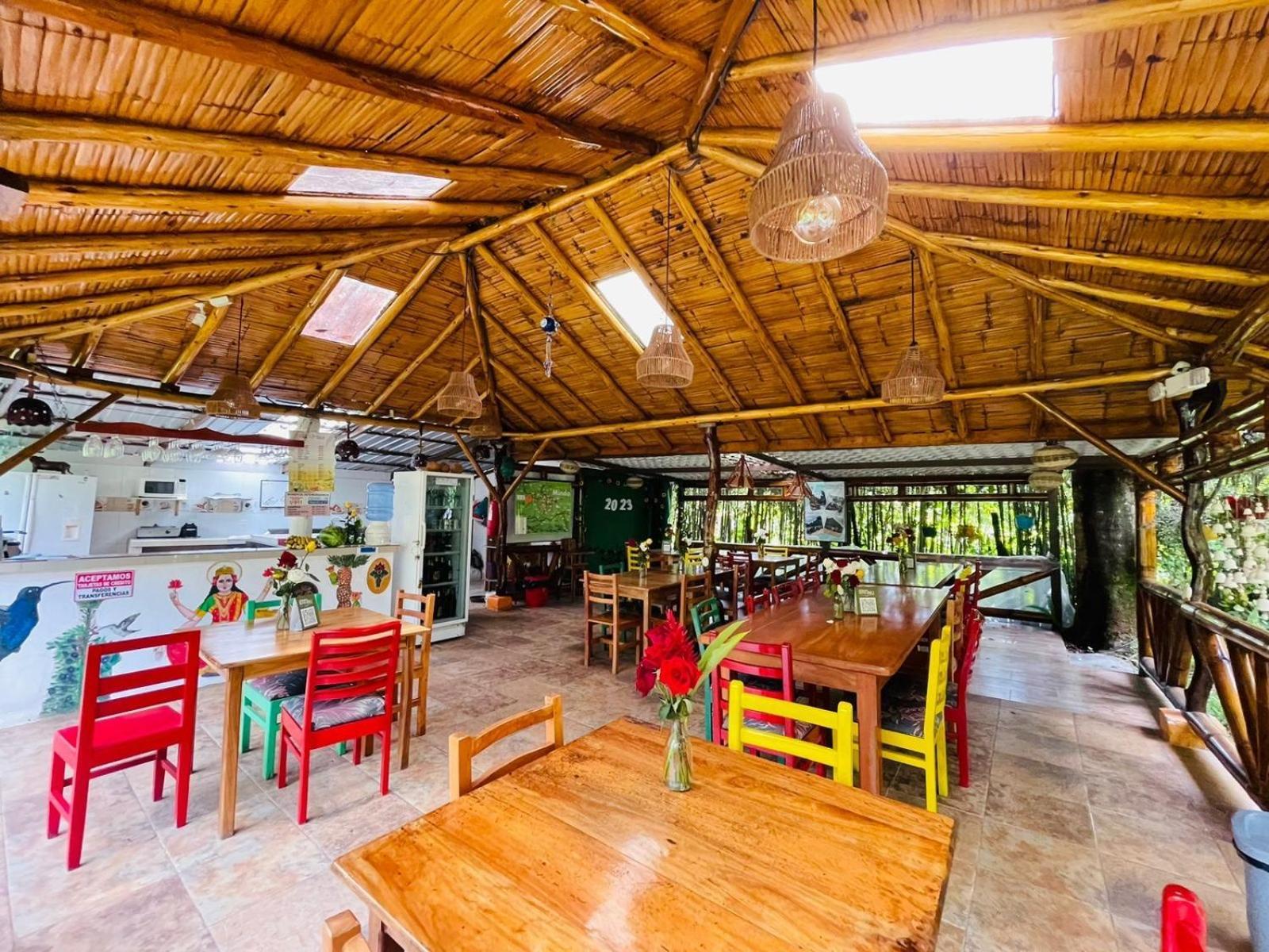 Cabanas Bambu Mindo Esterno foto