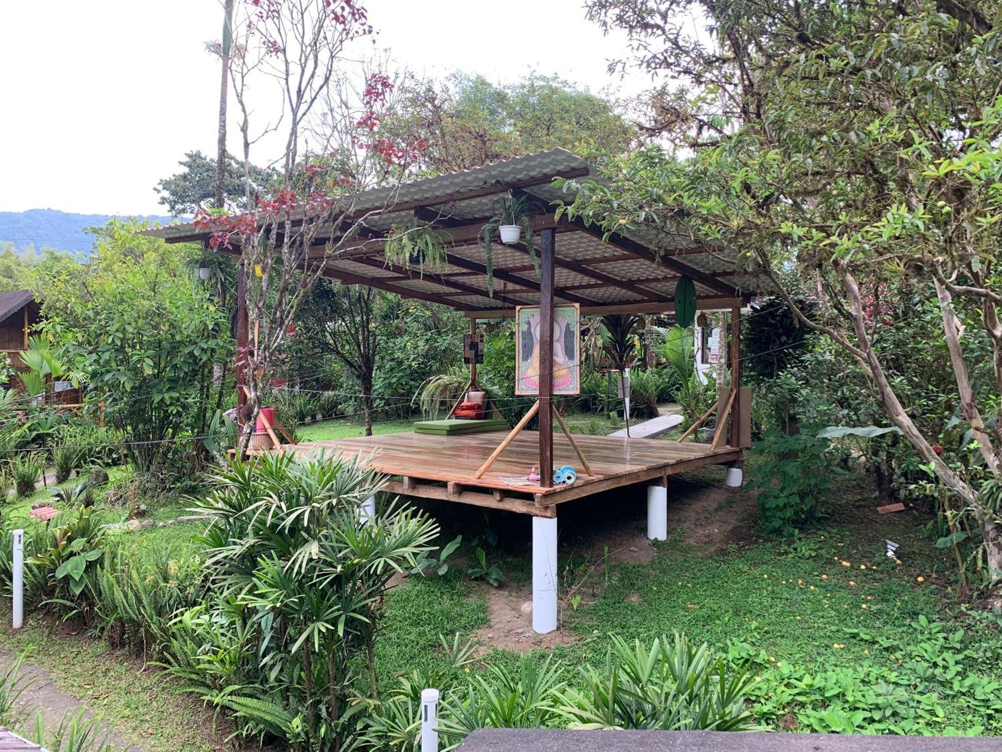 Cabanas Bambu Mindo Esterno foto