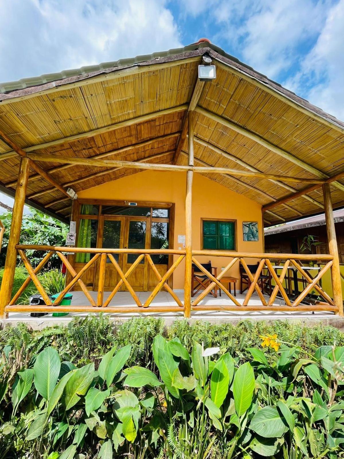 Cabanas Bambu Mindo Esterno foto
