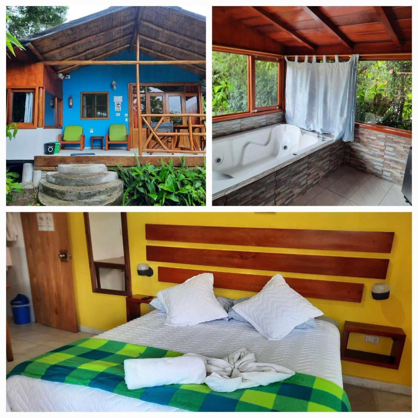 Cabanas Bambu Mindo Esterno foto