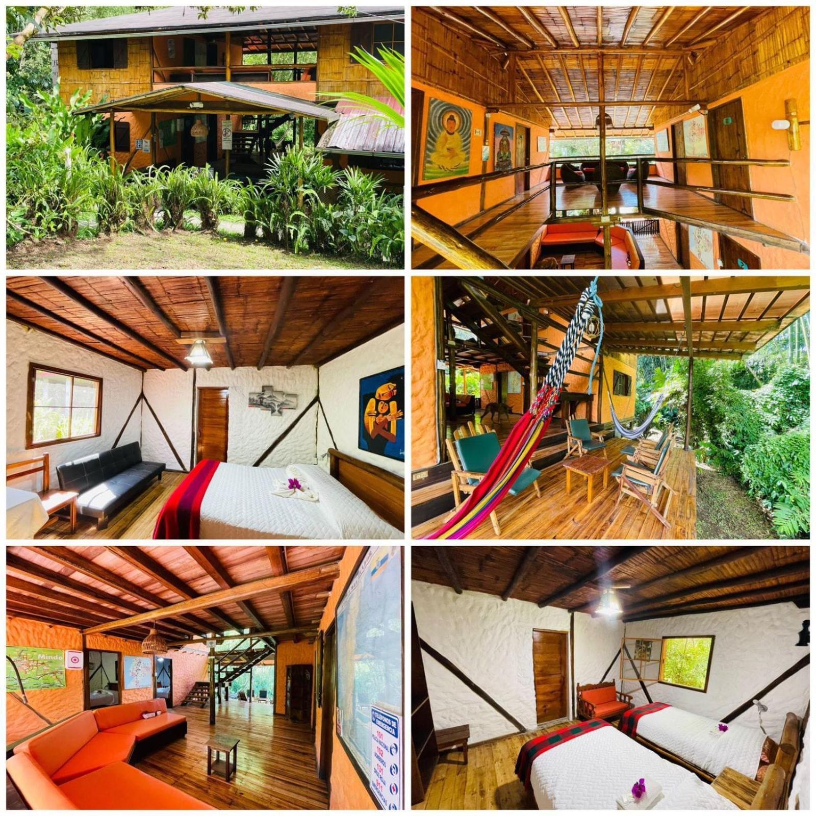 Cabanas Bambu Mindo Esterno foto