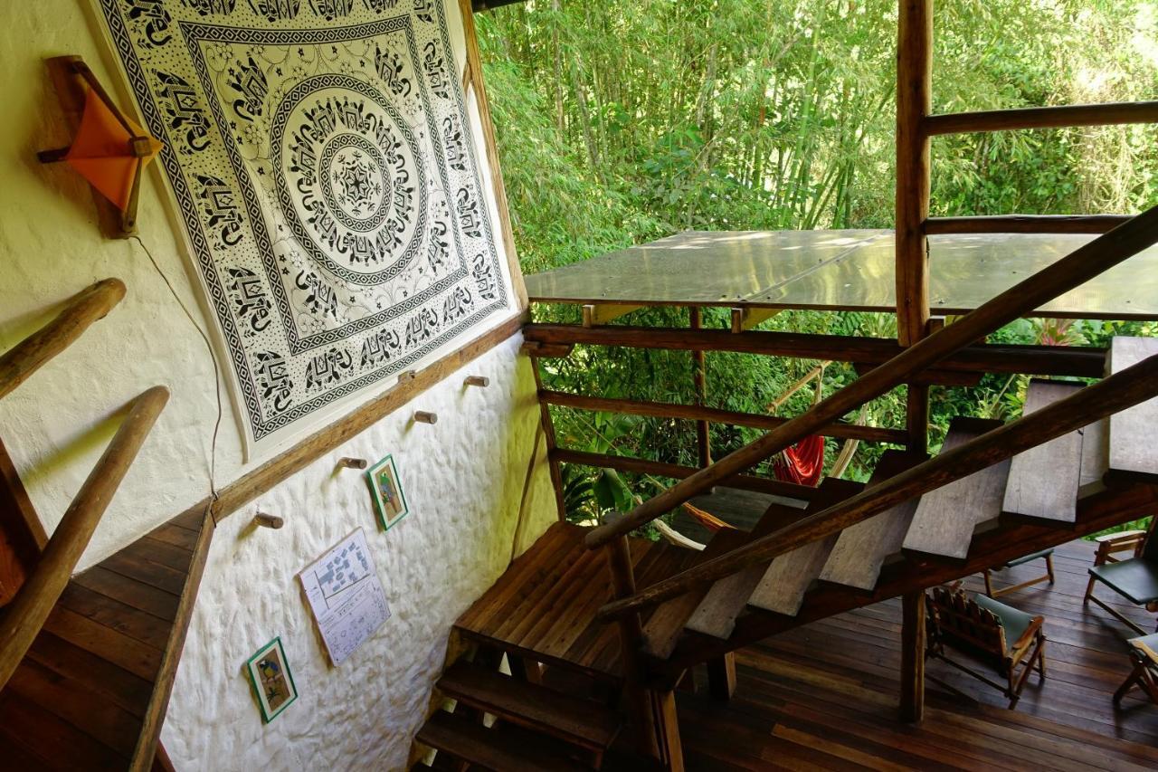 Cabanas Bambu Mindo Esterno foto