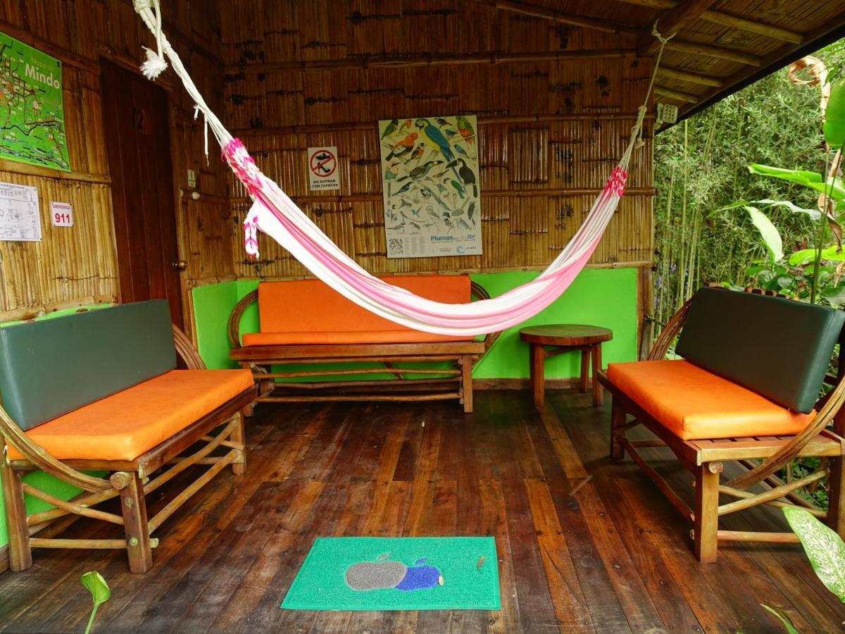Cabanas Bambu Mindo Esterno foto