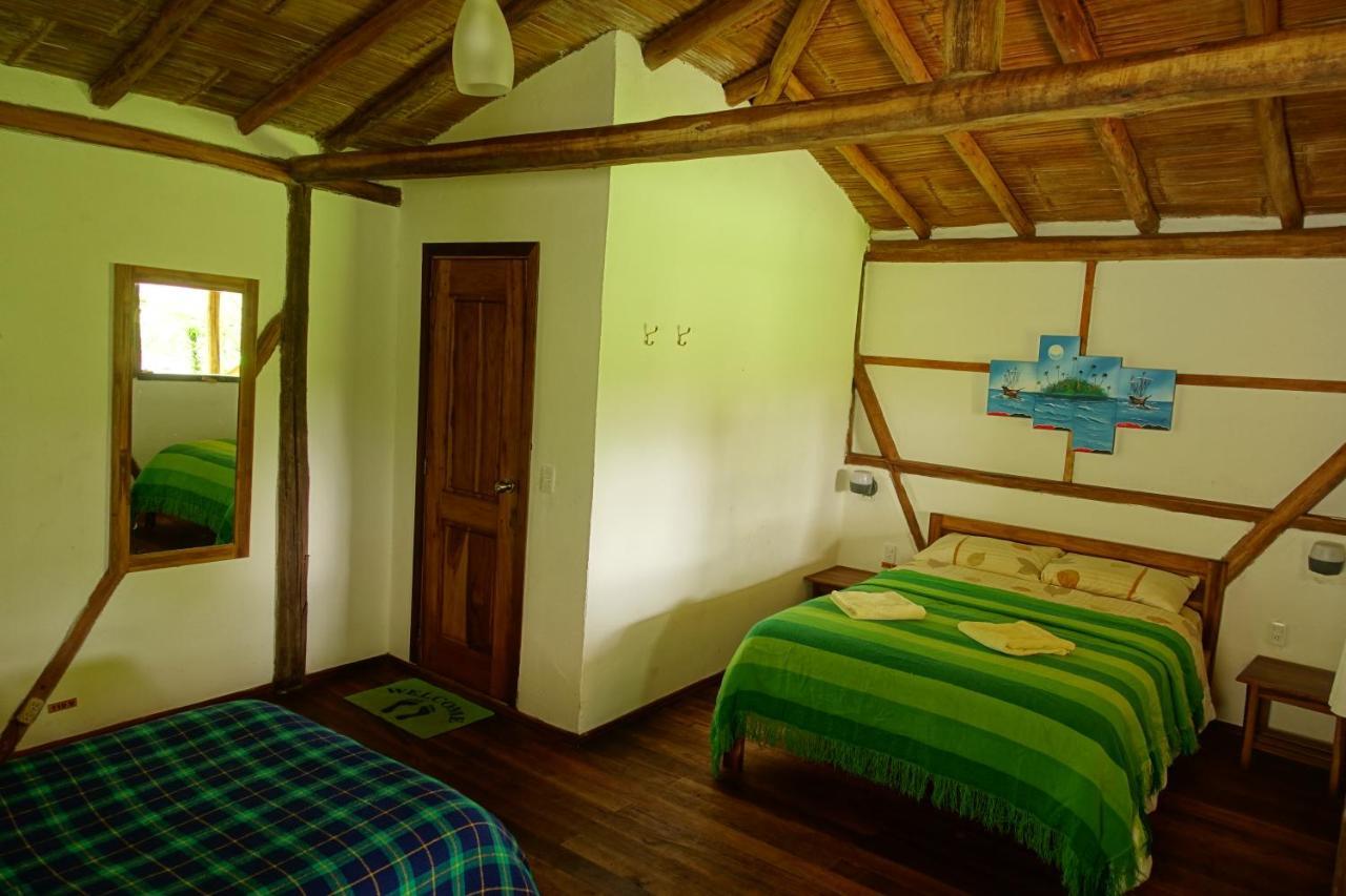 Cabanas Bambu Mindo Esterno foto