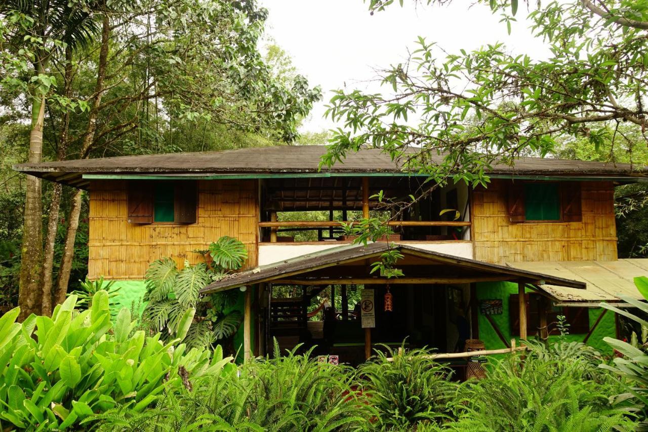 Cabanas Bambu Mindo Esterno foto